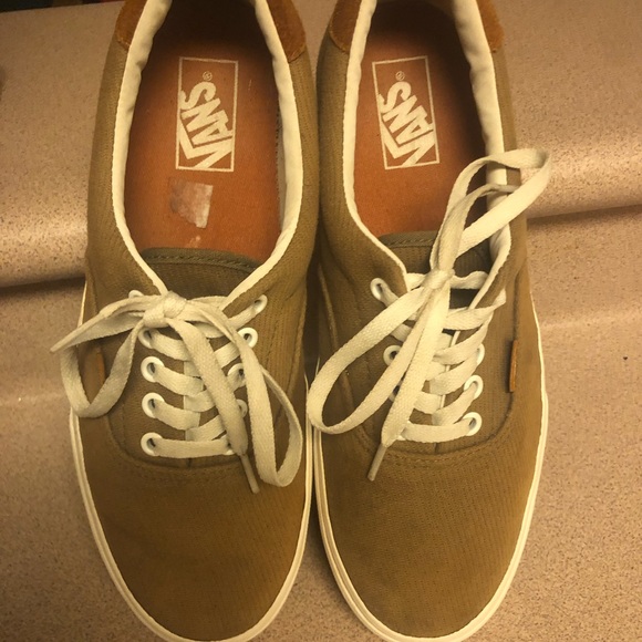 PreOwned Vans Authentic Brown Men’s 9.5 - Picture 5 of 7